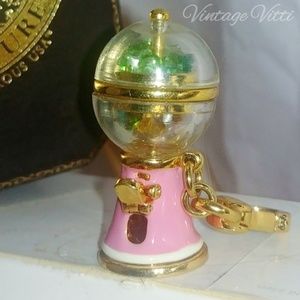 Juicy Couture BUBBLEGUM MACHINE CHARM EUC RARE